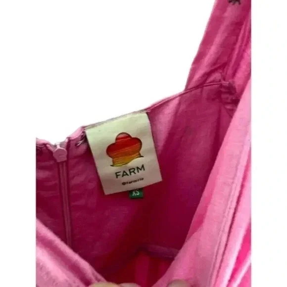 farm rio embroidered pineapples pink midi dress FARM Rio Embroidered Pineapples Pink Midi Dress size L NWT is available for purchase on au PAY Market - Imported Goods Online Store Co.Ltd. | au PAY Market